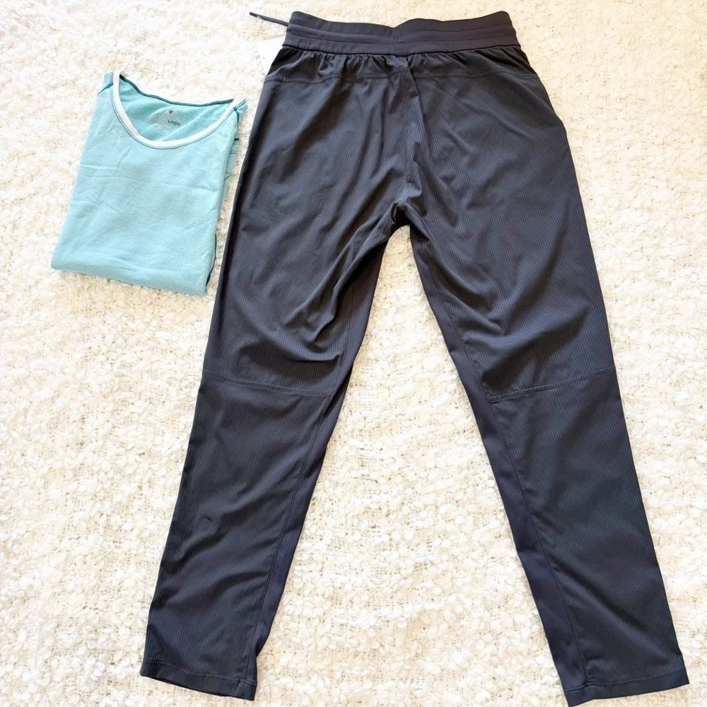 💋lululemon athletica  beyond the studio slip Gray Pants size 6
